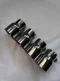 Stainless Steel 95mm Exit Exhaust tips