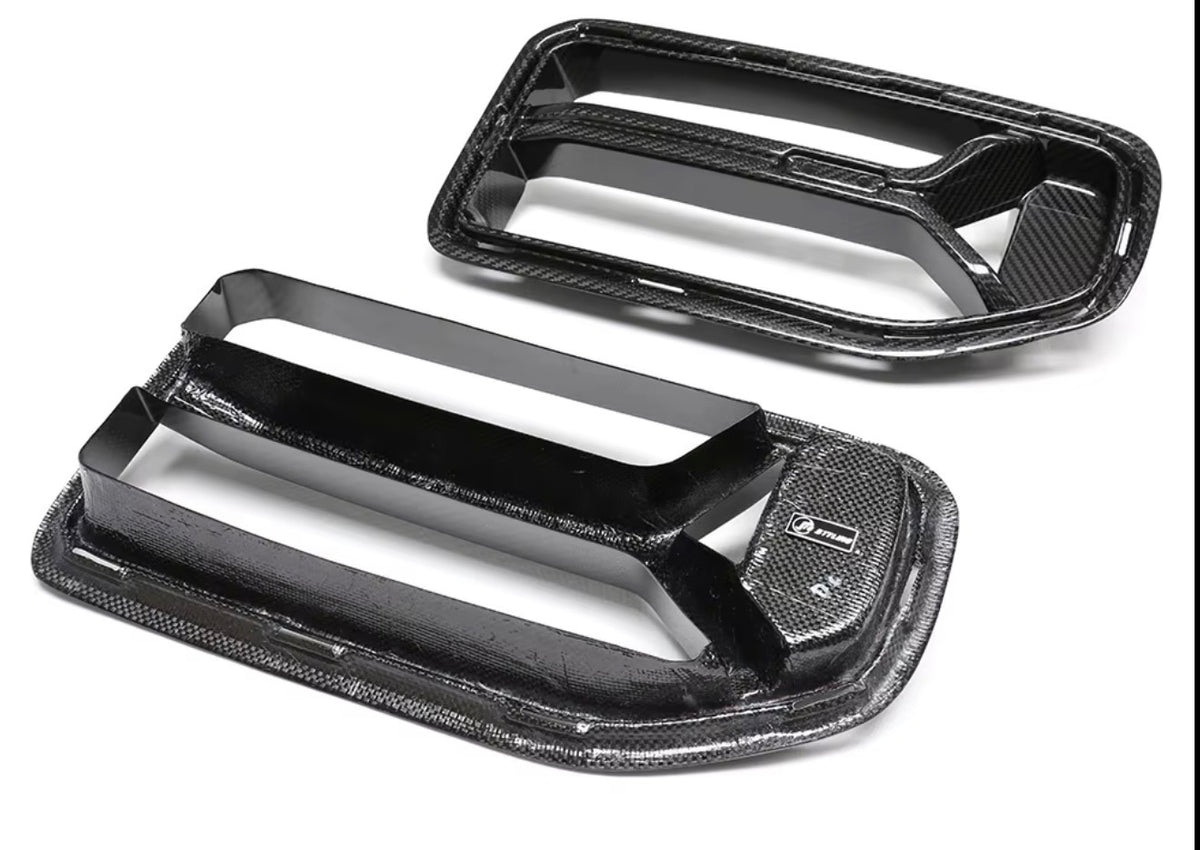Dry Carbon CSL Style Kidney Grill Replacements
