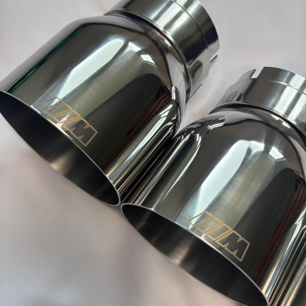Stainless Steel 95mm Exit Exhaust tips